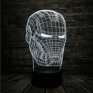 Avengers Iron Man Lamp