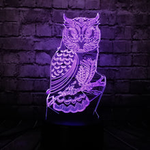 Load image into Gallery viewer, Owl Lamp