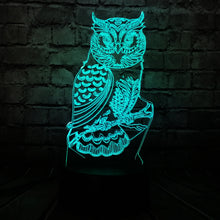 Load image into Gallery viewer, Owl Lamp