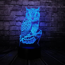 Load image into Gallery viewer, Owl Lamp