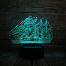 Load image into Gallery viewer, Retro Ship Lamp