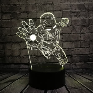 Iron Man Lamp