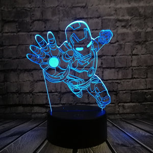 Iron Man Lamp