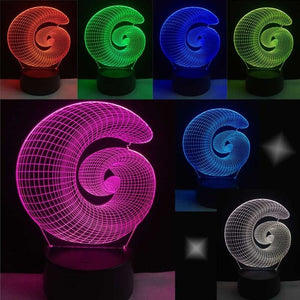 Snail Vortex Lamp