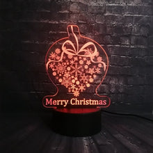 Load image into Gallery viewer, Merry Christmas Lamp