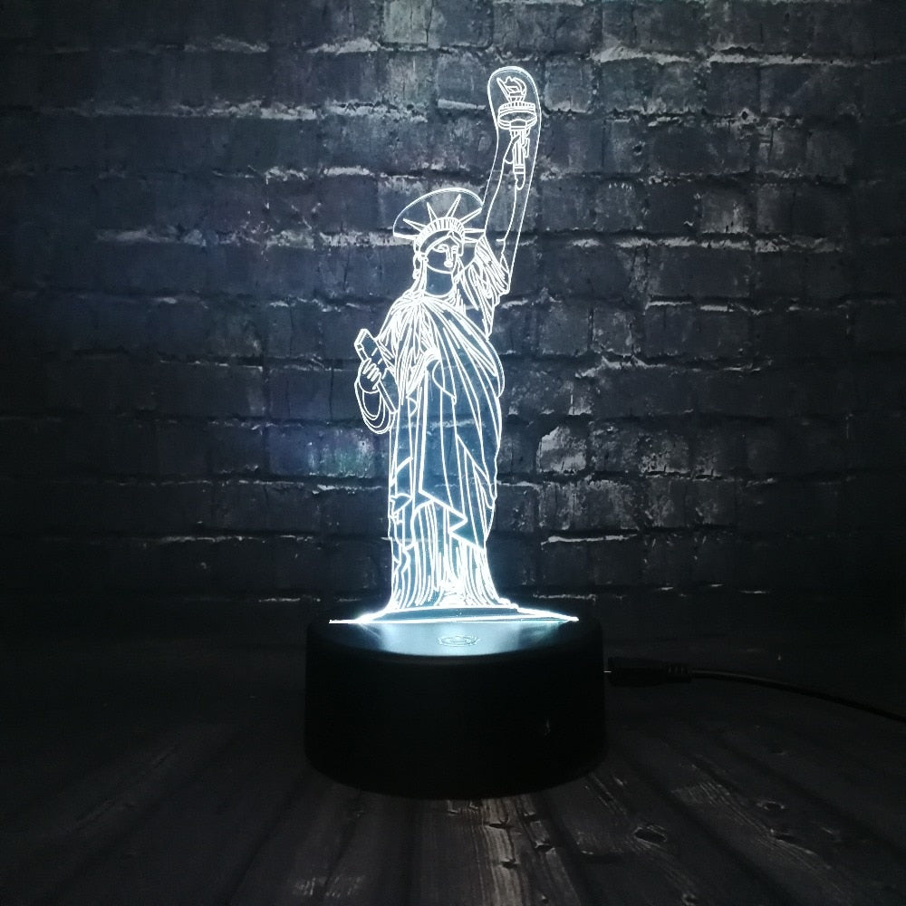 Statue of Liberty Lamp