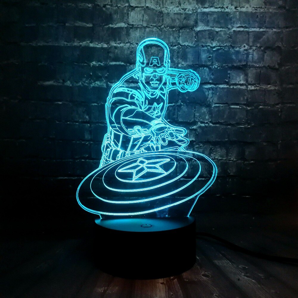 Captain America Lamp