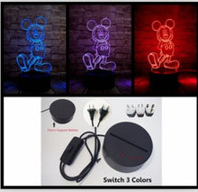 Load image into Gallery viewer, Micky Mouse Lamp