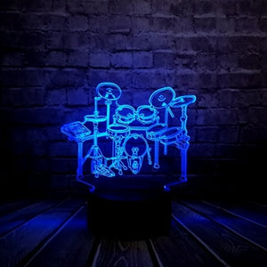 Drum Kit Lamp