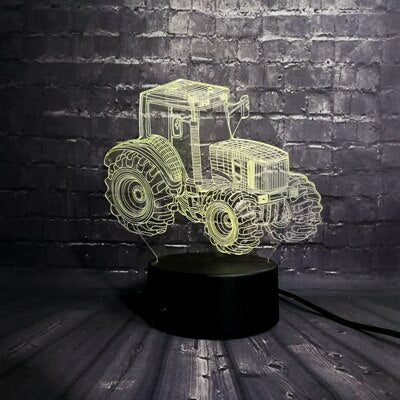 Race Car Lamp