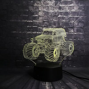 Race Car Lamp