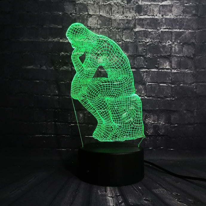 The Thinker Lamp