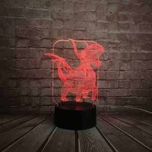 Dinosaur Drogan Lamp